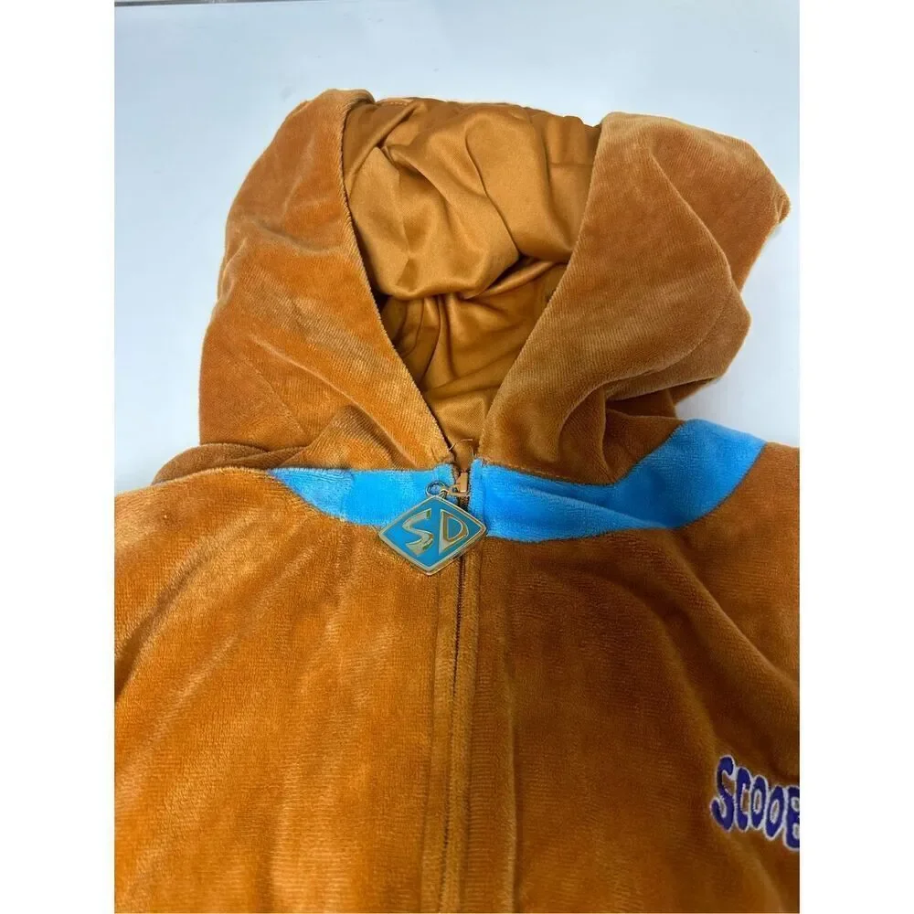 SCOOBY- DOO Spirit Adult Zipper One Piece Plush Costume Union Suit Size L/XL - Picture 12 of 16